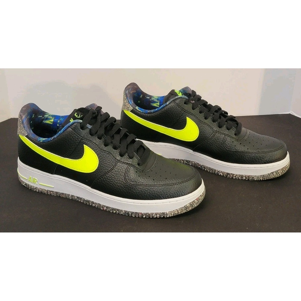 Nike Air Force 1 Low Black Volt Grind Men's Shoes 8.5 DM9098-001